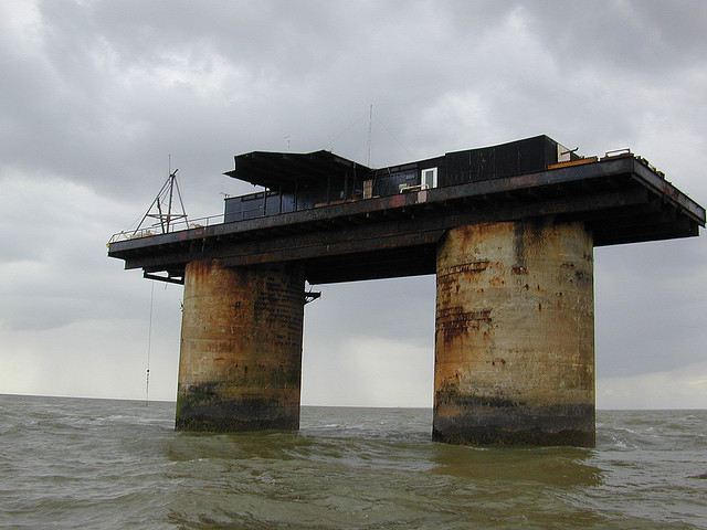 Sealand-exterior-photo-showing-rust Heavily Guarded Locations