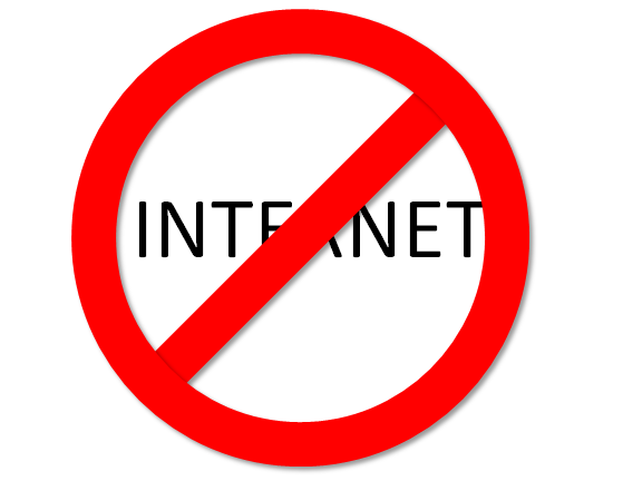 internet is down